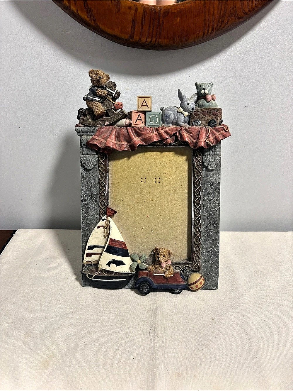 1980’s Whimsical Decorative Picture Frame